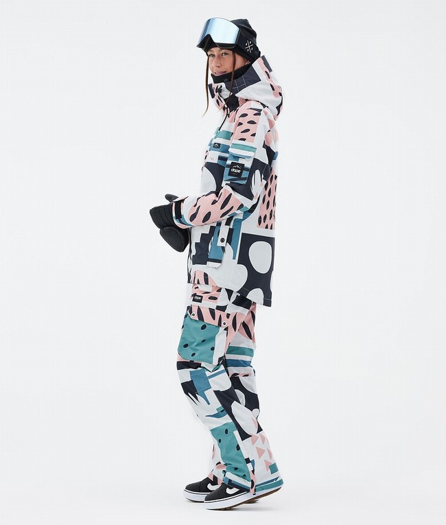 Women Dope Adept W Snowboard Jackets Multicolor | JVDEZWP-52