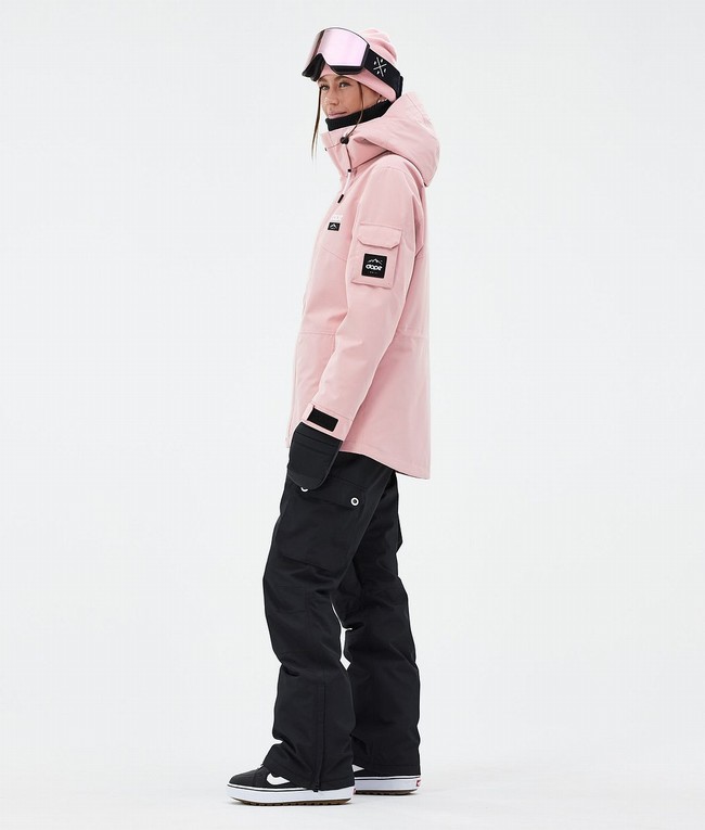 Women Dope Adept W Snowboard Jackets Pink | YWSBZEN-52