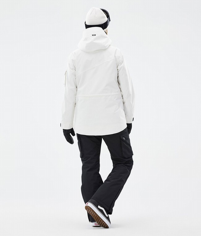 Women Dope Adept W Snowboard Jackets White | IXHNVTG-10