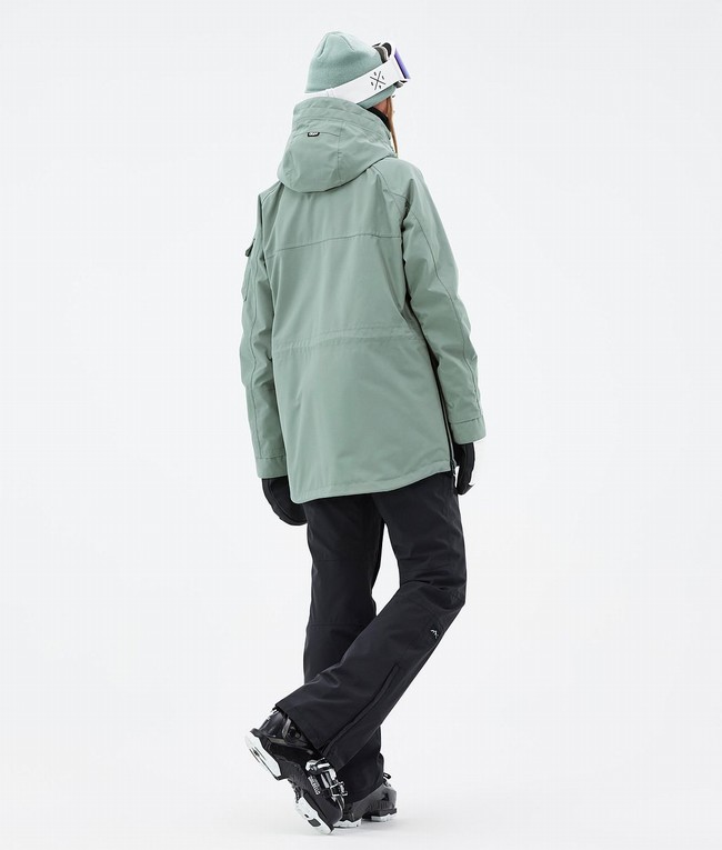 Women Dope Akin W Ski Jackets Green | ACJHGBK-04