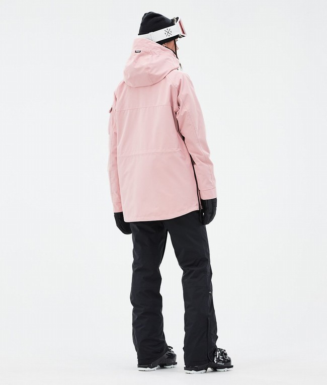 Women Dope Akin W Ski Jackets Pink | QFMKEXS-13