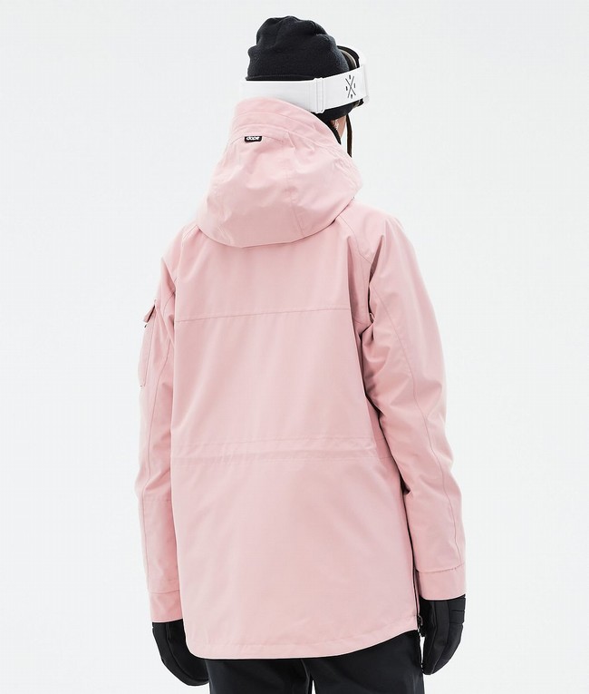 Women Dope Akin W Ski Jackets Pink | QFMKEXS-13