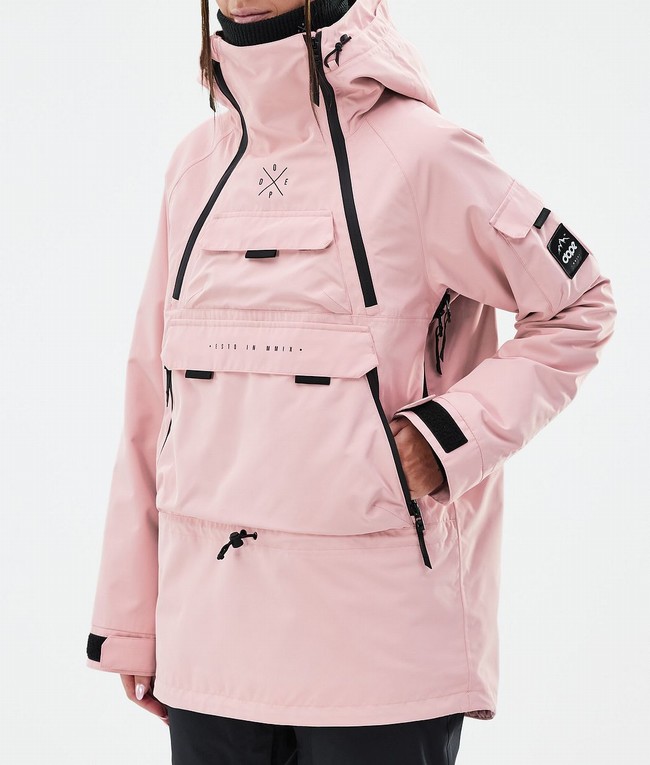 Women Dope Akin W Ski Jackets Pink | QFMKEXS-13