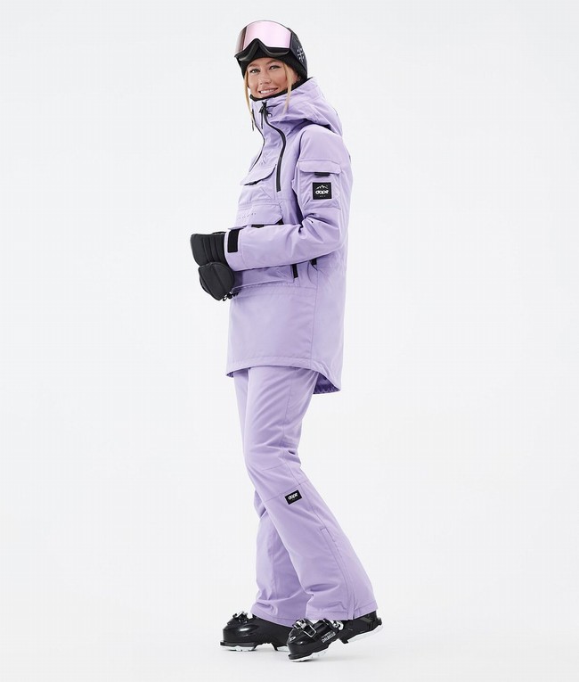 Women Dope Akin W Ski Jackets Purple | WXZVBLN-21