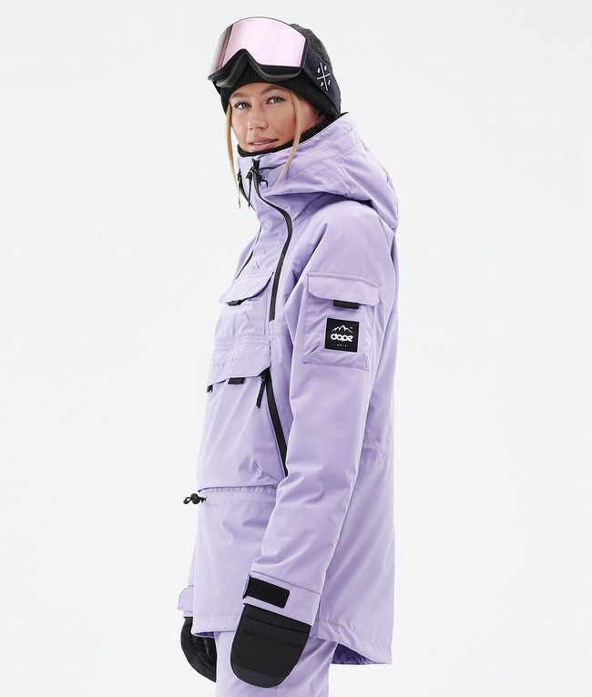 Women Dope Akin W Ski Jackets Purple | WXZVBLN-21