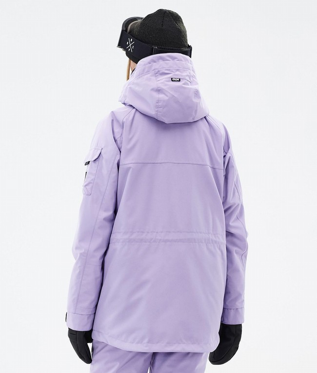 Women Dope Akin W Ski Jackets Purple | WXZVBLN-21