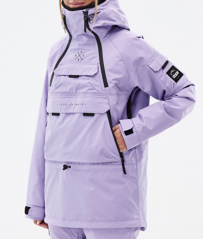 Women Dope Akin W Ski Jackets Purple | WXZVBLN-21