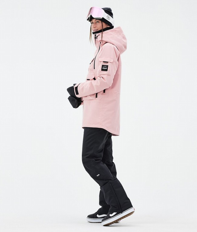 Women Dope Akin W Snowboard Jackets Pink | TOWXDCU-94