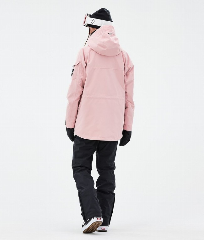 Women Dope Akin W Snowboard Jackets Pink | TOWXDCU-94