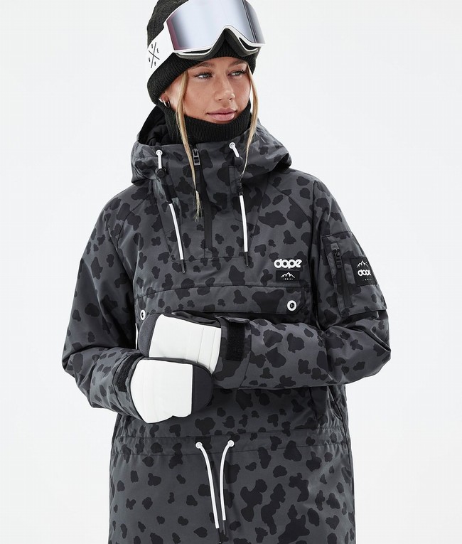 Women Dope Annok W Ski Jackets Black | USWQGJB-91