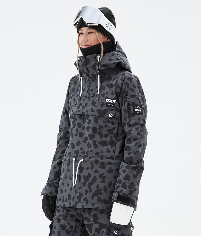 Women Dope Annok W Ski Jackets Black | USWQGJB-91