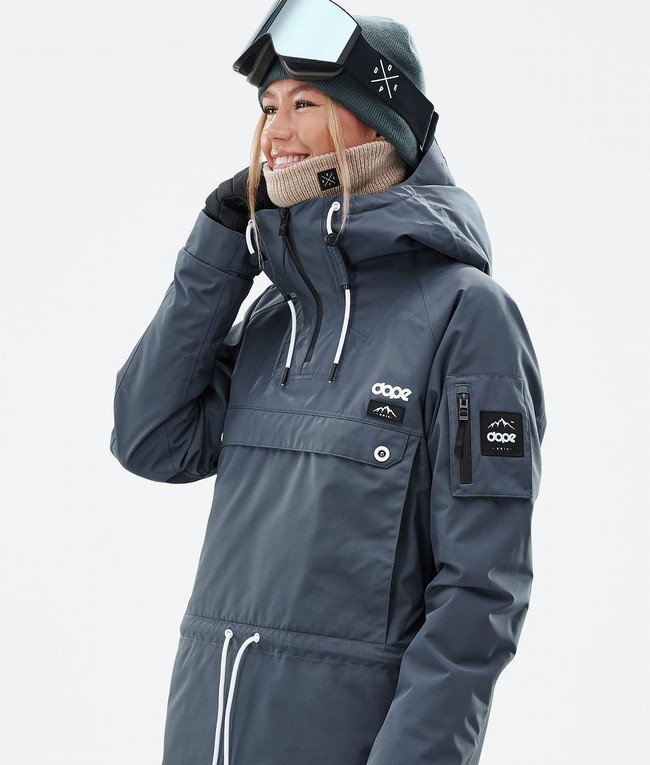 Women Dope Annok W Ski Jackets Blue | XSCFIBV-09