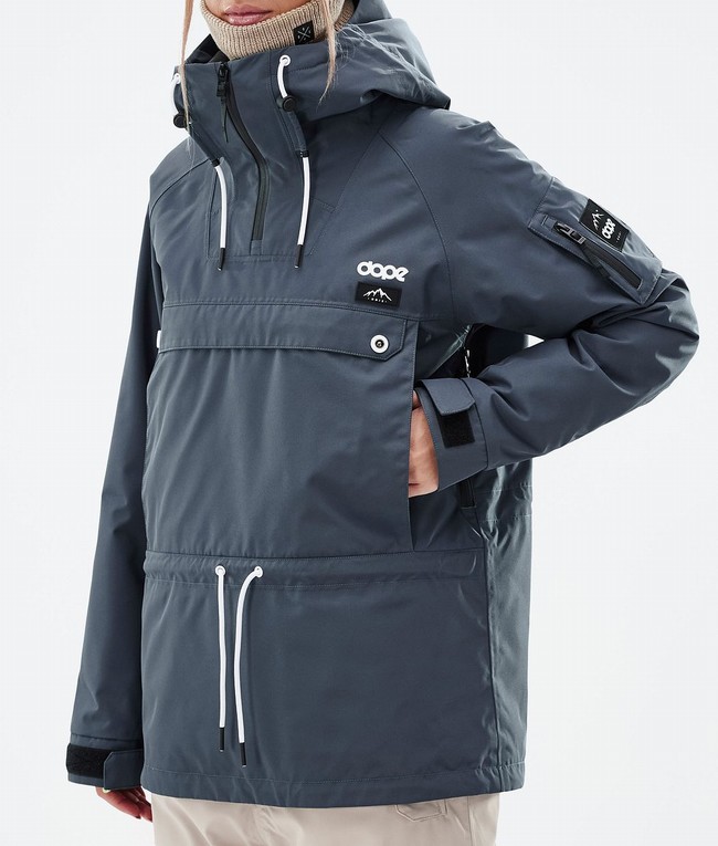 Women Dope Annok W Ski Jackets Blue | XSCFIBV-09