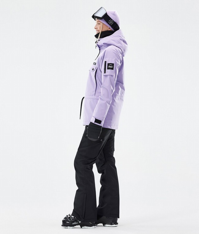 Women Dope Annok W Ski Jackets Purple | FUMOESH-89