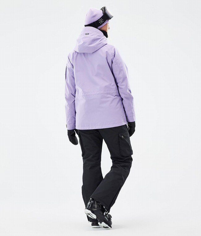 Women Dope Annok W Ski Jackets Purple | FUMOESH-89