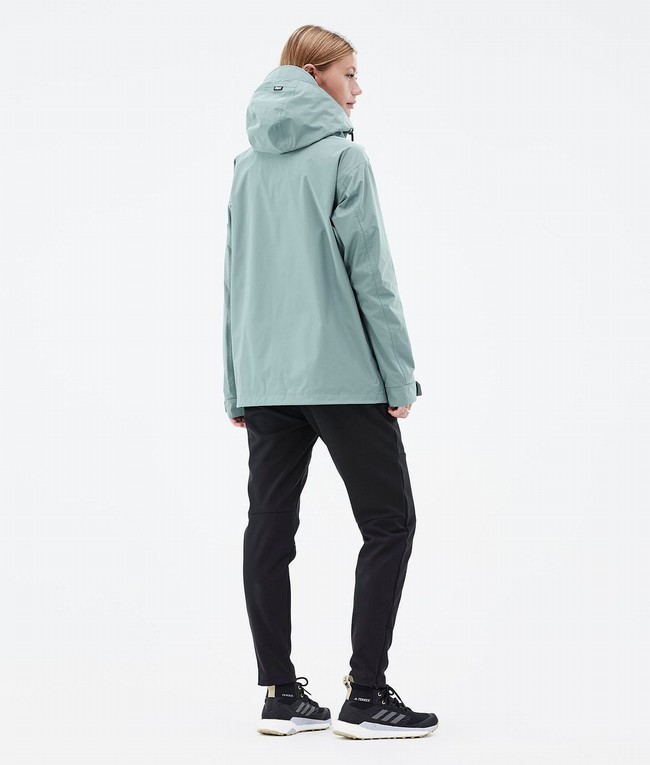 Women Dope Blizzard Light W Outdoor Jackets Green | FNCIKBW-96