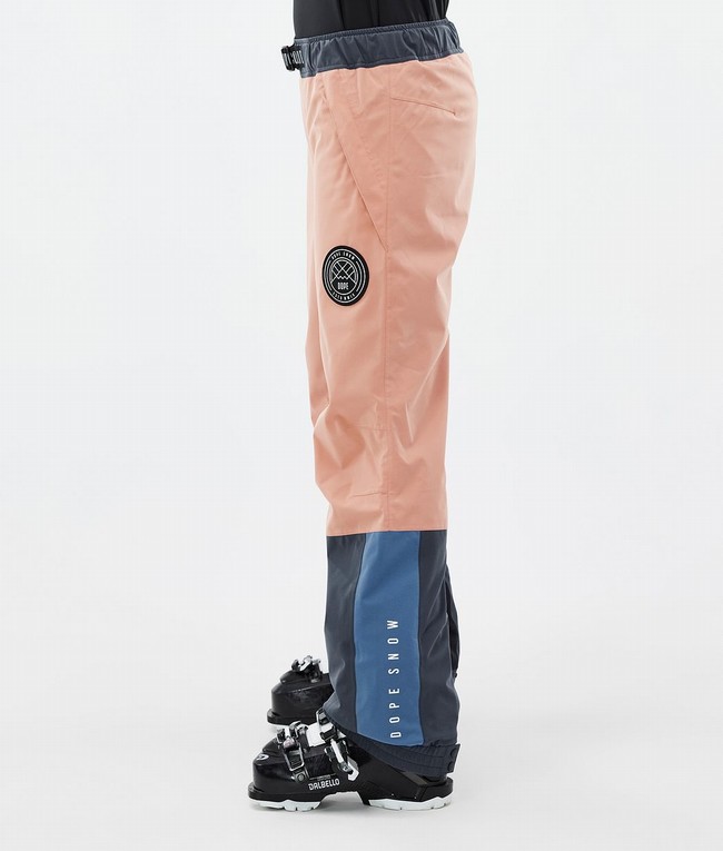 Women Dope Blizzard Track W Ski Pants Coral / Blue / Grey / Black / Blue | SIOHNYR-34