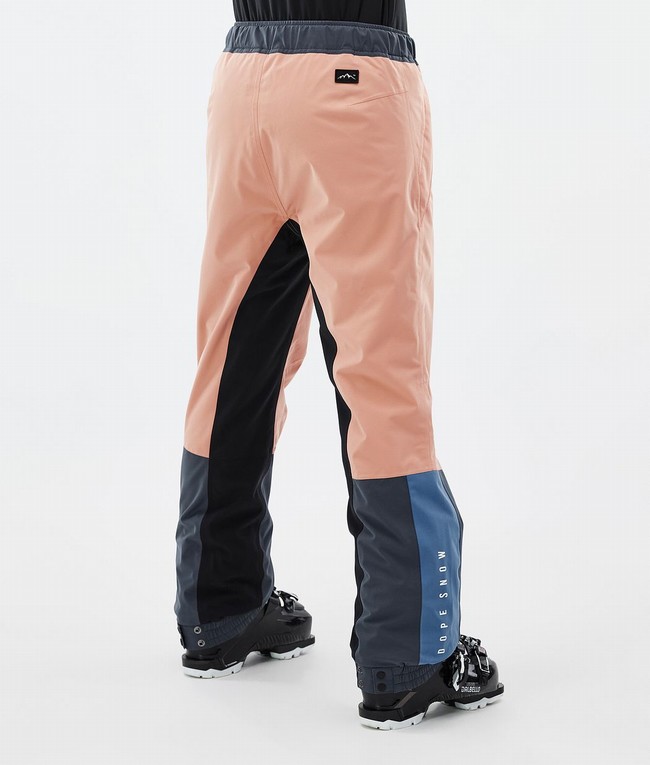 Women Dope Blizzard Track W Ski Pants Coral / Blue / Grey / Black / Blue | SIOHNYR-34