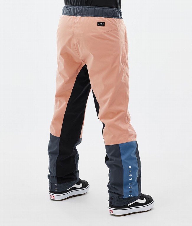 Women Dope Blizzard Track W Snowboard Pants Coral / Blue / Grey / Black / Blue | RQJEIKP-58