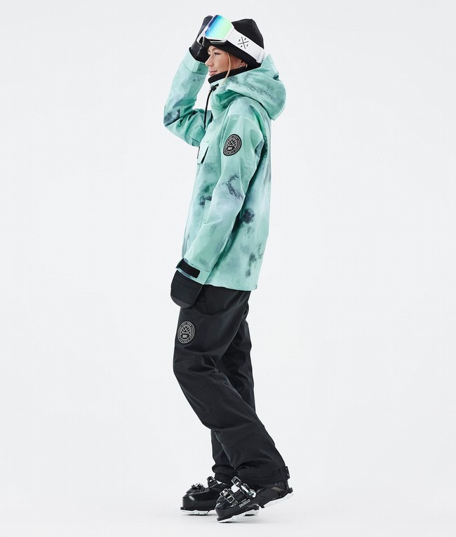 Women Dope Blizzard W 2022 Ski Jackets Green | ETZXUVF-64