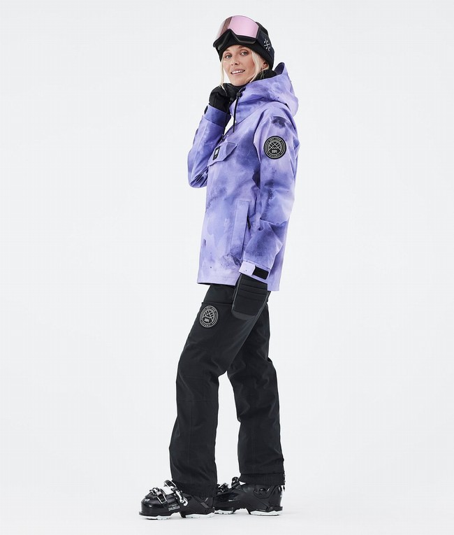 Women Dope Blizzard W 2022 Ski Jackets Purple | TFVADMX-69