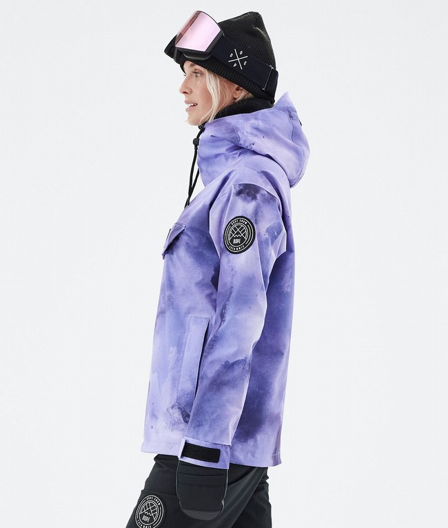 Women Dope Blizzard W 2022 Ski Jackets Purple | TFVADMX-69