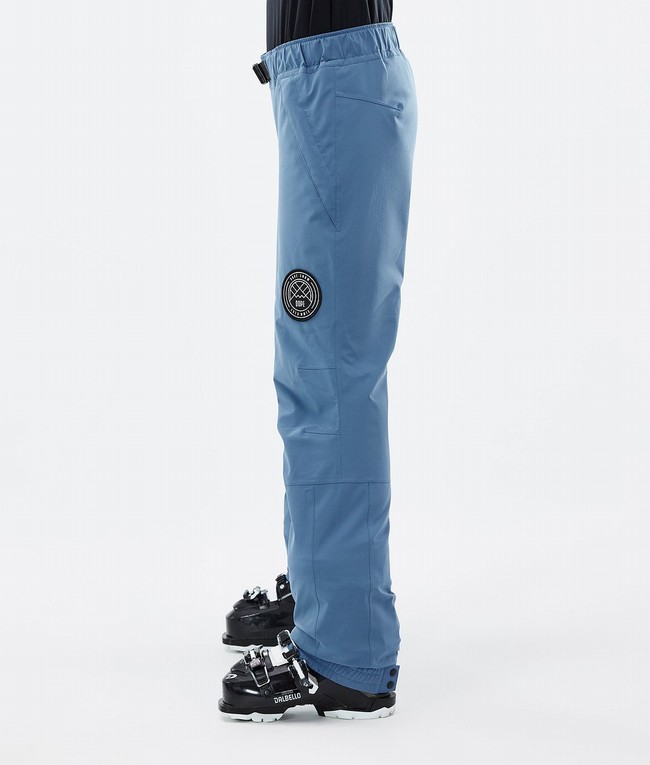 Women Dope Blizzard W 2022 Ski Pants Blue / Grey | MLBFJUZ-64