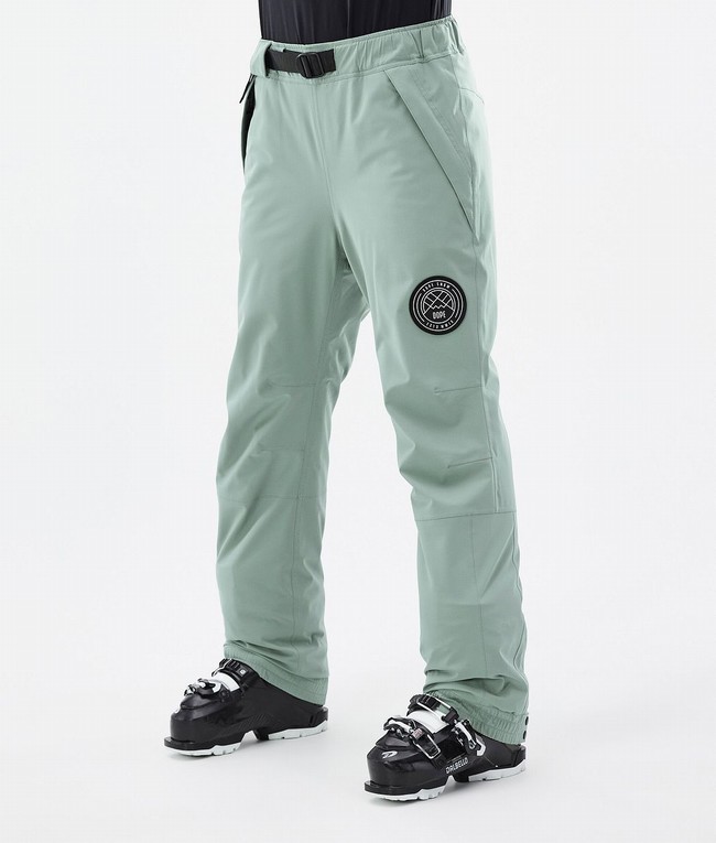 Women Dope Blizzard W 2022 Ski Pants Green | HFWCBPK-19