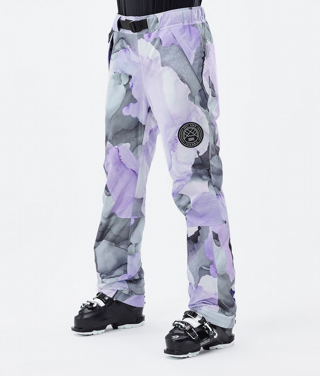 Women Dope Blizzard W 2022 Ski Pants Purple | AESLOUJ-94