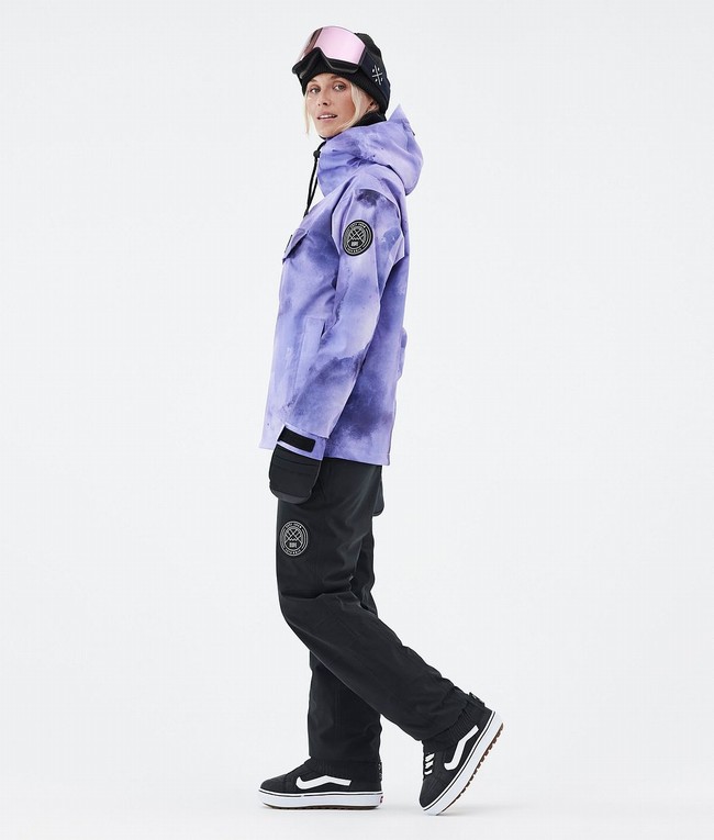 Women Dope Blizzard W 2022 Snowboard Jackets Purple | JNLXRAU-45