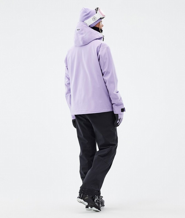 Women Dope Blizzard W Full Zip Ski Jackets Purple | KCLHOIR-09