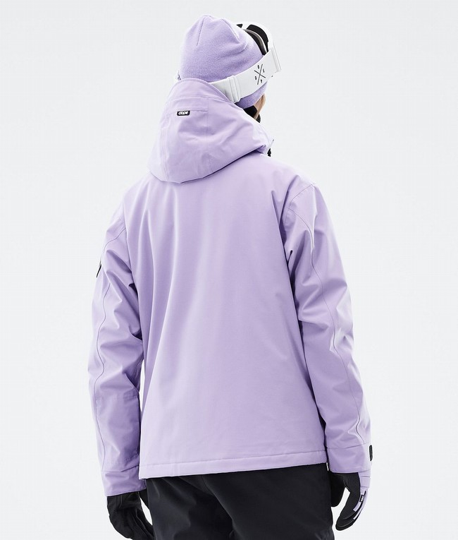 Women Dope Blizzard W Full Zip Ski Jackets Purple | KCLHOIR-09