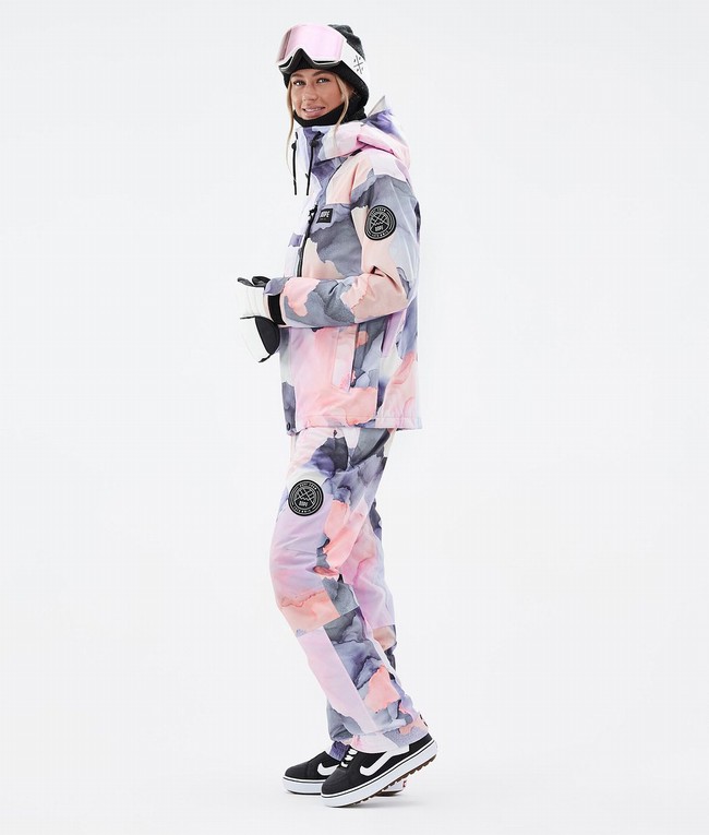 Women Dope Blizzard W Full Zip Snowboard Jackets Multicolor | SVNCHBF-03