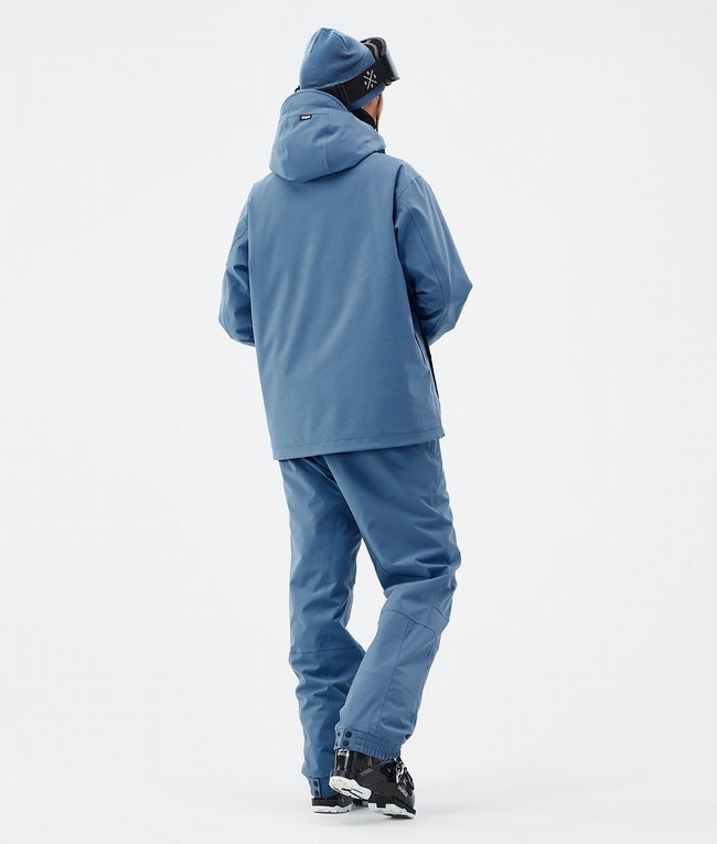 Women Dope Blizzard W Ski Jackets Blue / Grey | EGKAOMQ-78