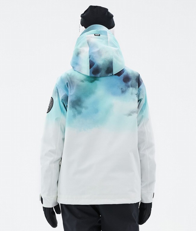 Women Dope Blizzard W Ski Jackets Blue / White | BPWLYFZ-48