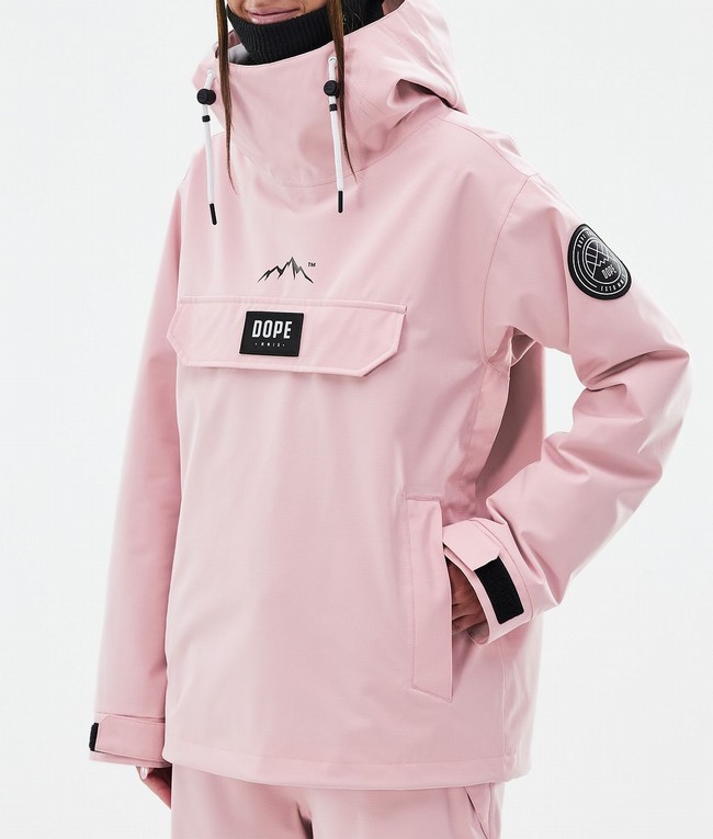 Women Dope Blizzard W Ski Jackets Pink | NVUMJBK-24