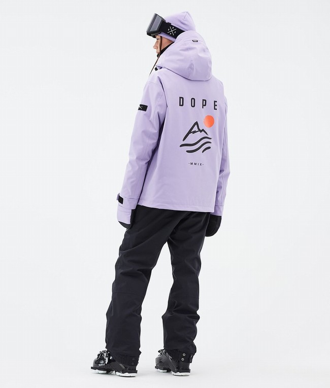 Women Dope Blizzard W Ski Jackets Purple | INHTVMX-79