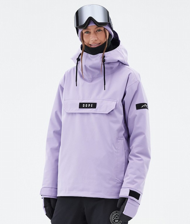 Women Dope Blizzard W Ski Jackets Purple | INHTVMX-79