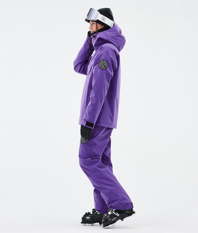 Women Dope Blizzard W Ski Jackets Purple | OMUSTEZ-24