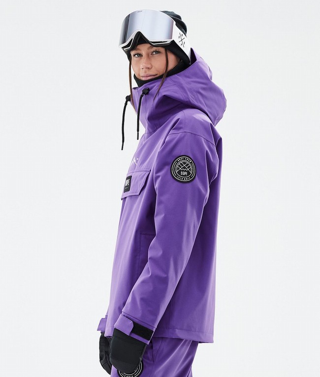 Women Dope Blizzard W Ski Jackets Purple | OMUSTEZ-24