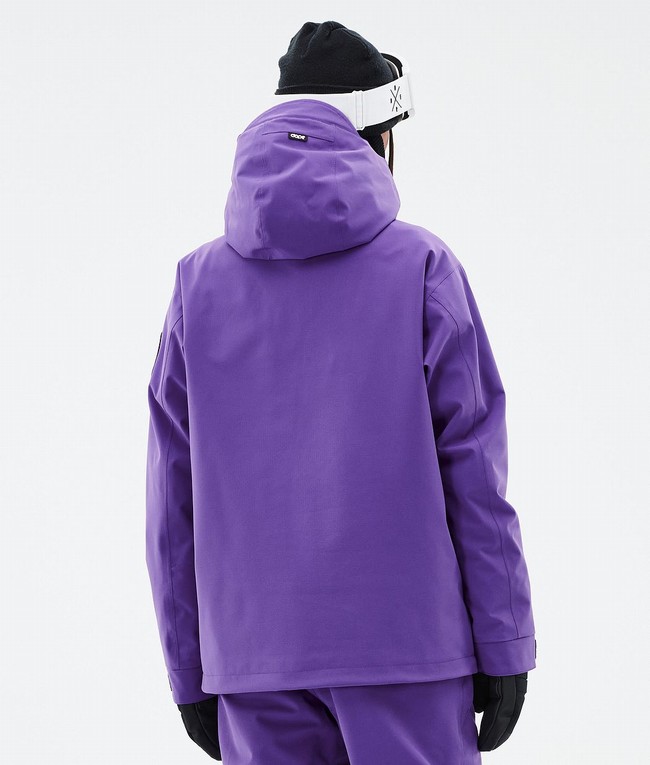 Women Dope Blizzard W Ski Jackets Purple | OMUSTEZ-24