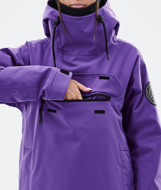 Women Dope Blizzard W Ski Jackets Purple | OMUSTEZ-24