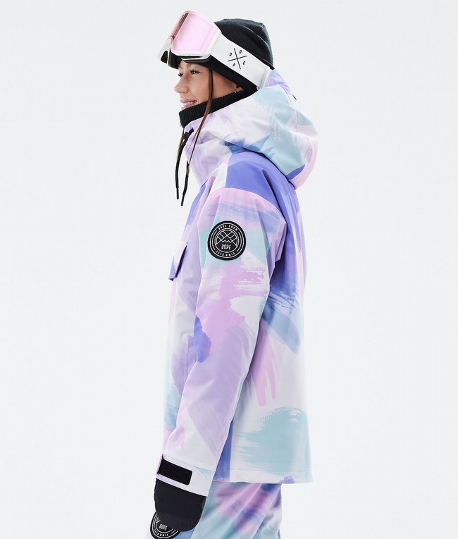 Women Dope Blizzard W Ski Jackets Purple | TBWFOVI-86