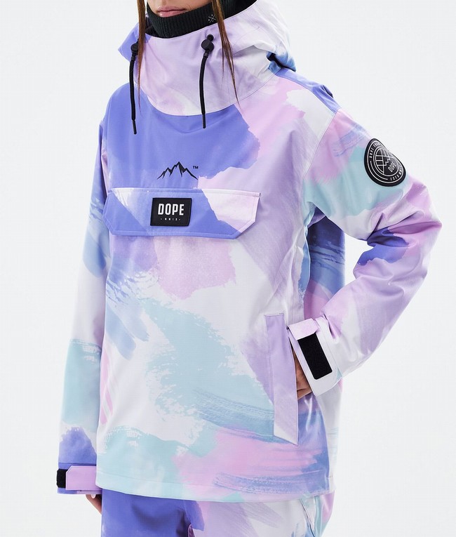 Women Dope Blizzard W Ski Jackets Purple | TBWFOVI-86