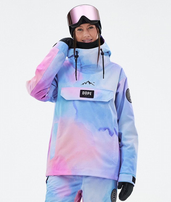 Women Dope Blizzard W Ski Jackets Purple | UAQPWGV-12