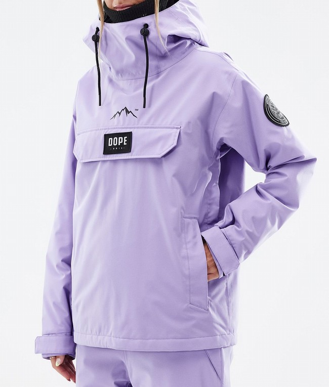 Women Dope Blizzard W Ski Jackets Purple | XDTRLMK-36