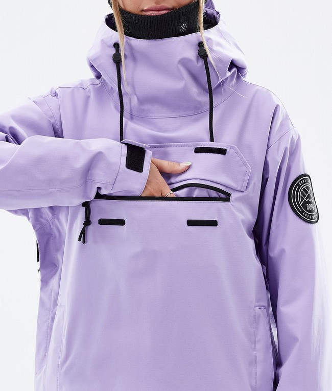 Women Dope Blizzard W Ski Jackets Purple | XDTRLMK-36