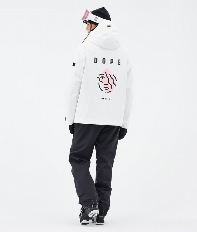 Women Dope Blizzard W Ski Jackets White | AFGCBZU-21