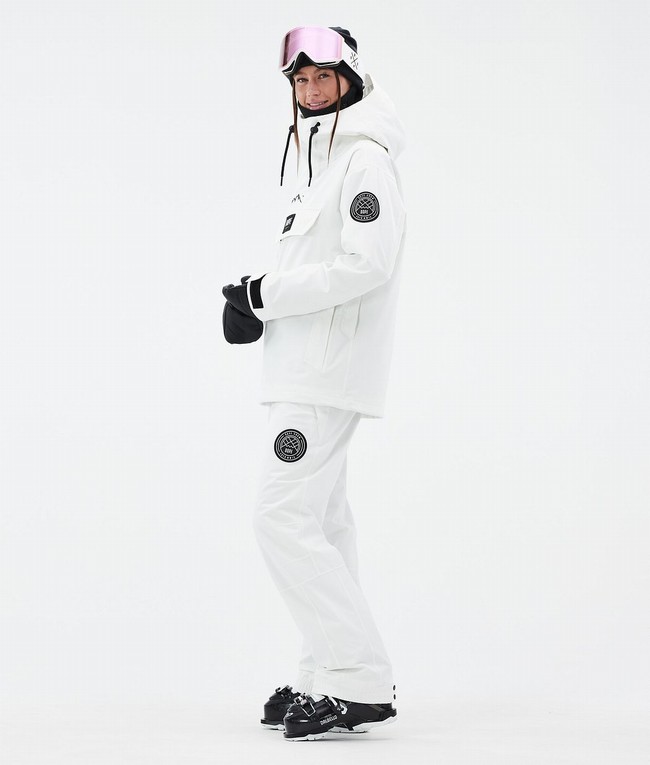 Women Dope Blizzard W Ski Jackets White | LZMRFTO-15