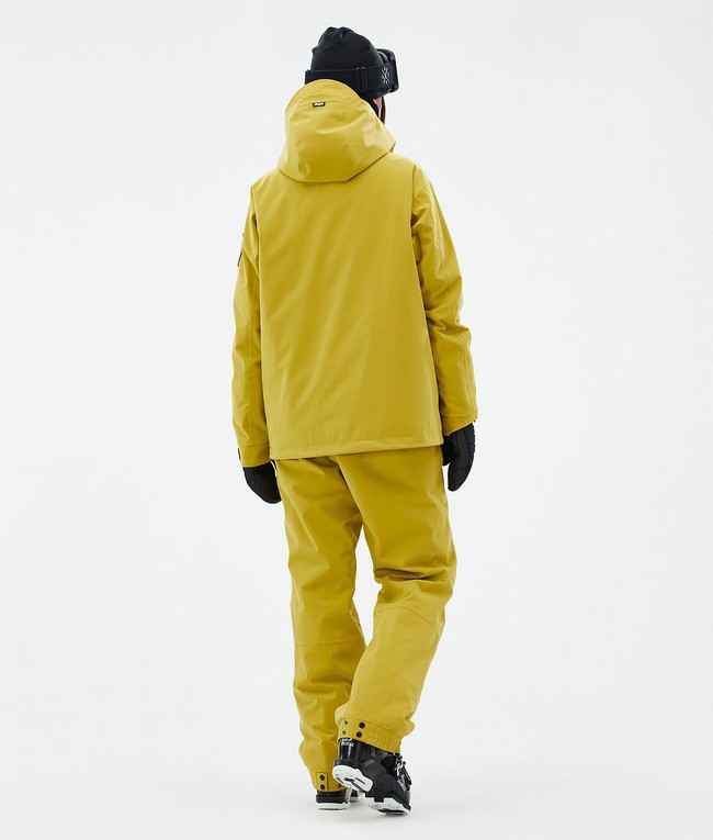 Women Dope Blizzard W Ski Jackets Yellow | UXWZPKI-62